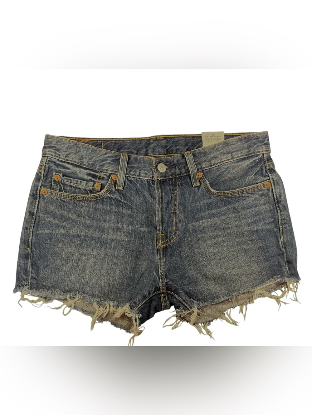 Levi's 501 Distressed Cut Off Classic Shorts Size 26